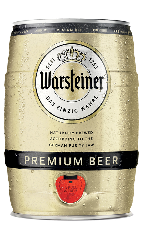 Warsteiner Partyfass 5 Lt