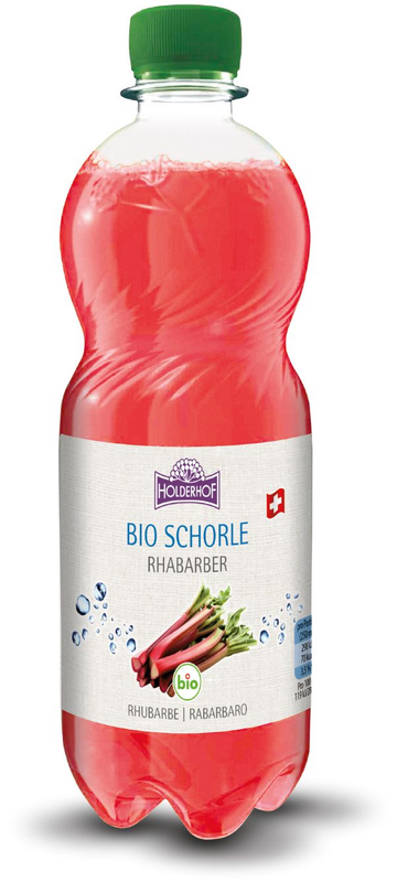 Holderhof Rhabarberschorle