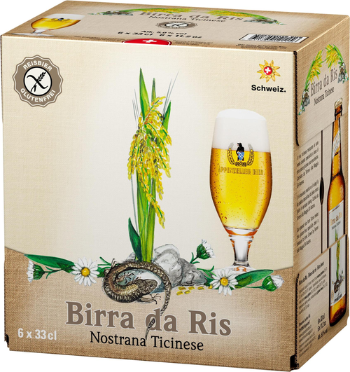 Appenzeller Birra da Ris glutenfrei
