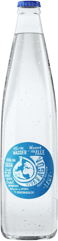 Viva con Agua laut mit Kohlensäure