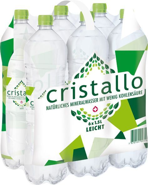 Cristallo grün wenig Kohlensäure