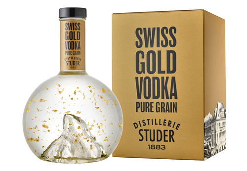 Vodka Gold mit Goldflitter