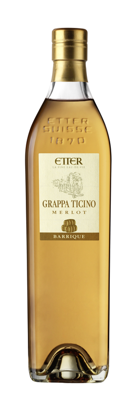 Grappa Etter Ticino Merlot Barrique