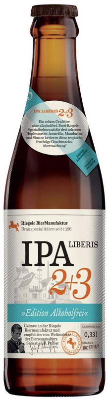 Riegele IPA Liberis alkoholfrei