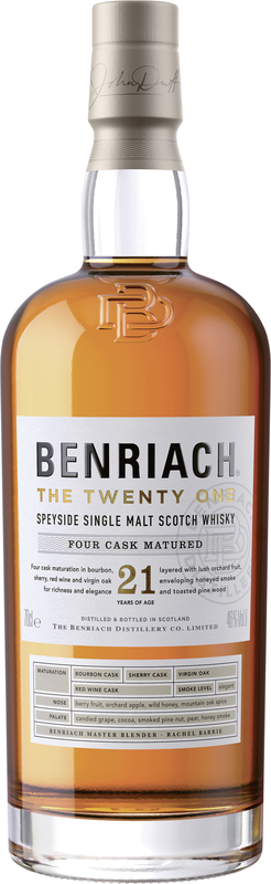Whisky Benriach 21y Old Singel Malt
