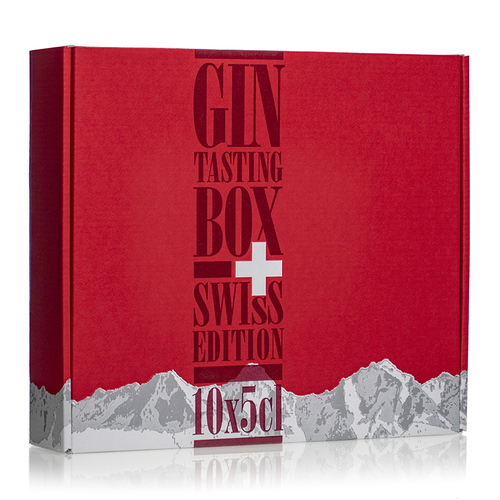 Gin Swiss Tasting Box 10 X 5 cl