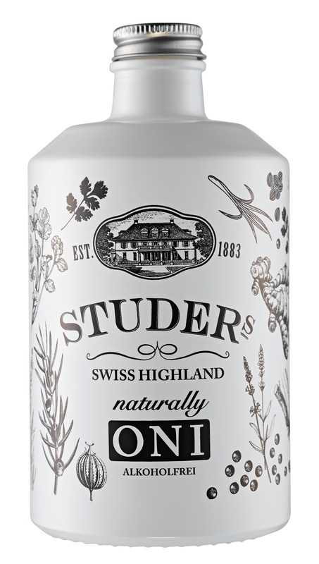 Gin Swiss Highland naturally ONI alkoholfrei