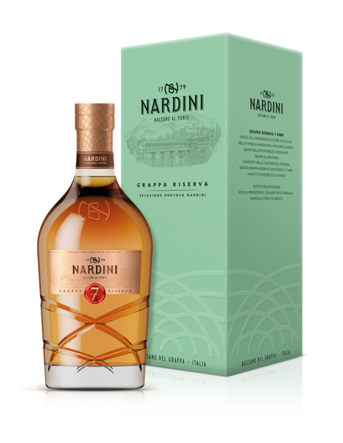 Grappa Nardini Bortolo Sel.Riserva 7y