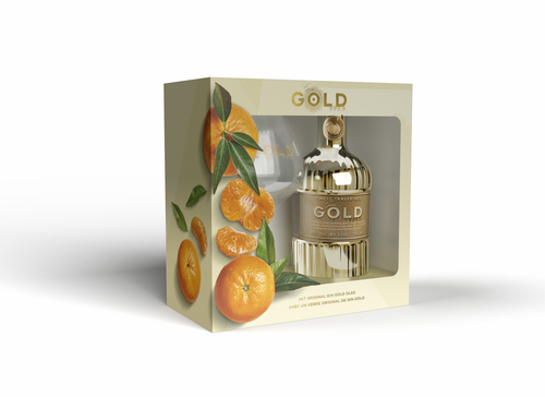 Gin Gold + 1 Glas