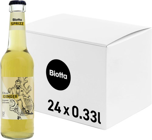 Biotta Sprizz Don Ginger Ingwer-Zitrone