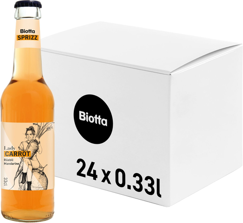 Biotta Sprizz Lady Carrot Karotte-Mandarine
