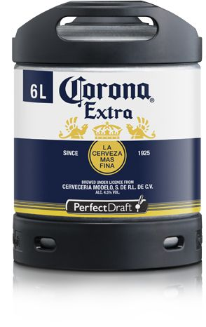 Corona Extra Perfect Draft Fässli 6 Lt