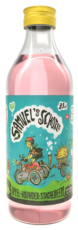 Samuel's Schorle Apfel-Holunder-Stachelbeere