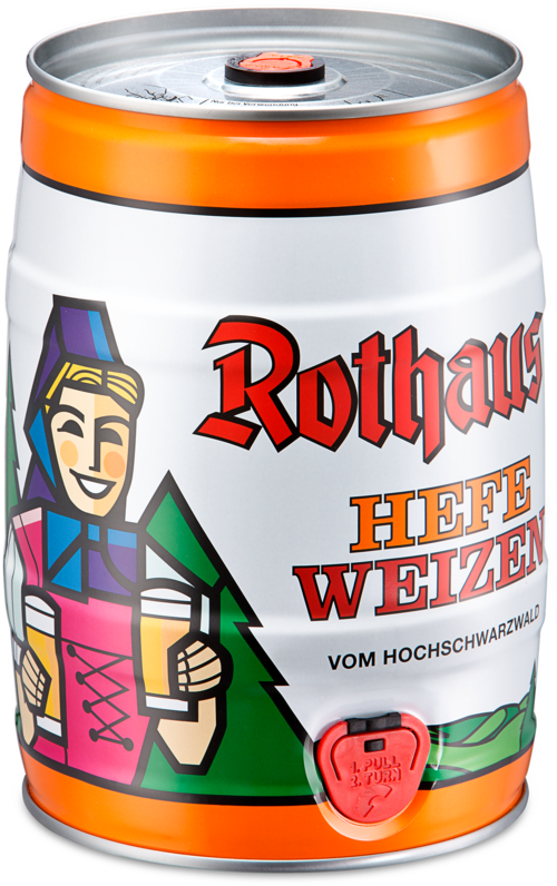 Rothaus Hefeweizen Partyfass 5 Lt