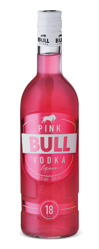 Vodka Liqueur Bull pink