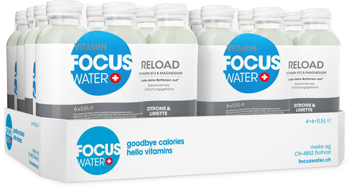 Focus Water Reload Zitrone & Limette