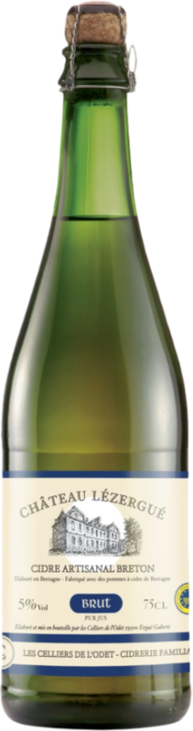 Cidre de Bretagne Chateau Lézergué Brut
