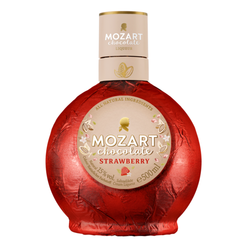 Likör Mozart White Chocolate Strawberry