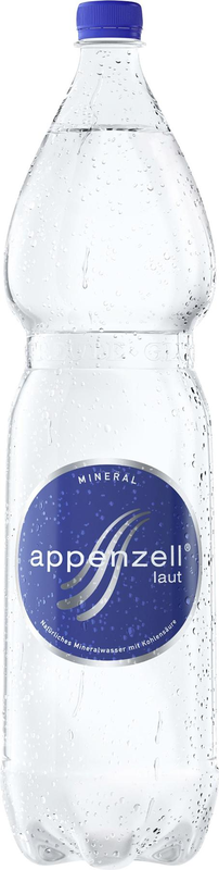 Appenzell Mineral laut viel Kohlensäure
