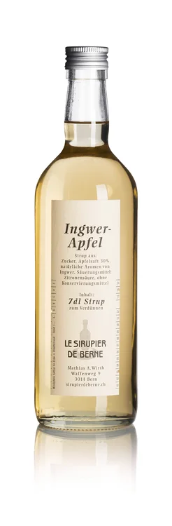 Ingwer-Apfel Sirup