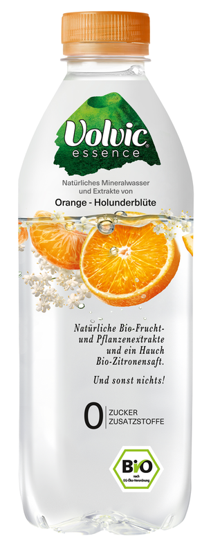 Volvic Essence Orange Holunderblüte