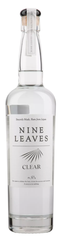 Rum Nine Leaves Clear from Japan