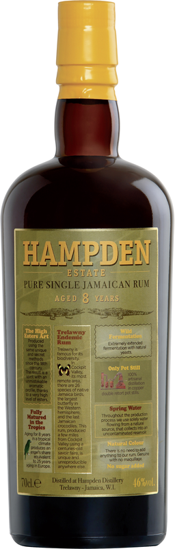 Rum Hampden Estate 8y Pure Single Jamaican