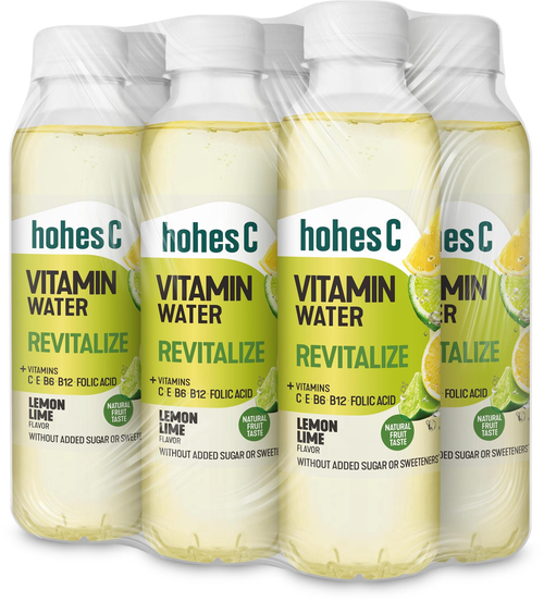 Hohes C Vitamin Water Revitalize Zitrone Limette