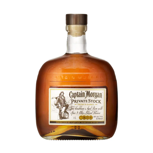 Rum Captain Morgan Privat Stock