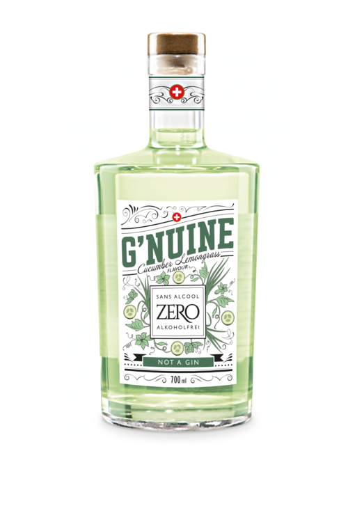 Gin G'nuine Cucumber & Lemongrass alkoholfrei