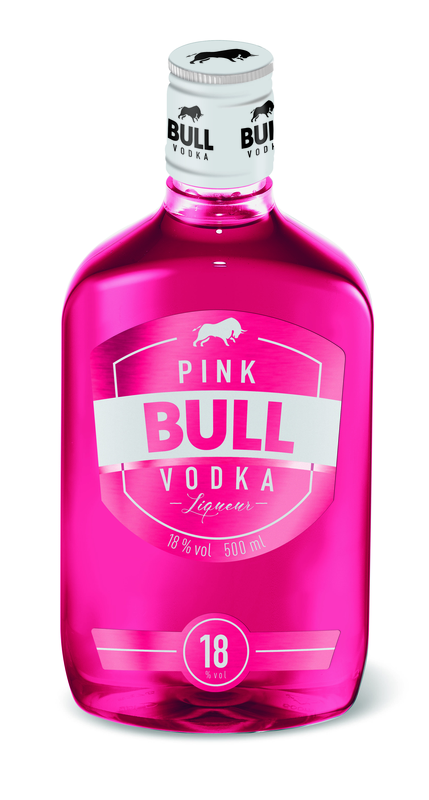 Vodka Likör Pink Bull