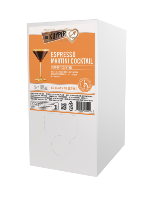 Espresso Martini 5 Lt Bag in Box