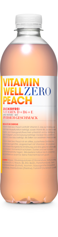 Vitamin Well Zero Peach