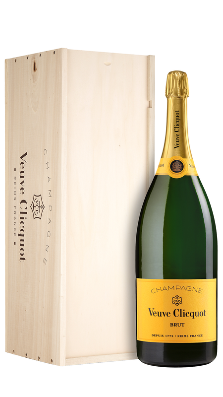 Veuve Clicquot Brut Yellow Label Wooden Box