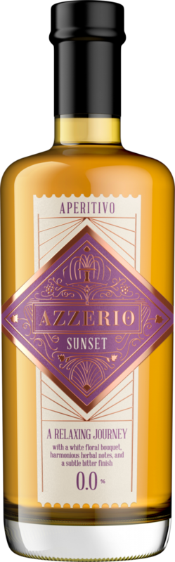 Aperitif Sunrise Azzerio alkoholfrei