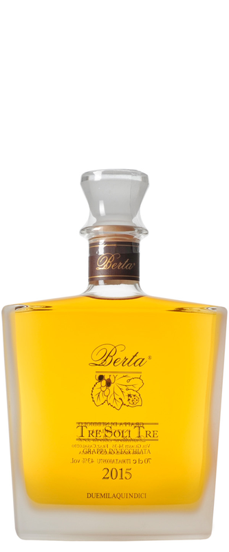 Grappa Tre Soli Tre Nebbiolo ohne Holzkiste