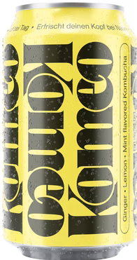 Komeo Kombucha Ginger Lemon Mint