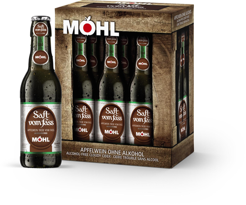 Möhl Saft vom Fass trüb alkoholfrei