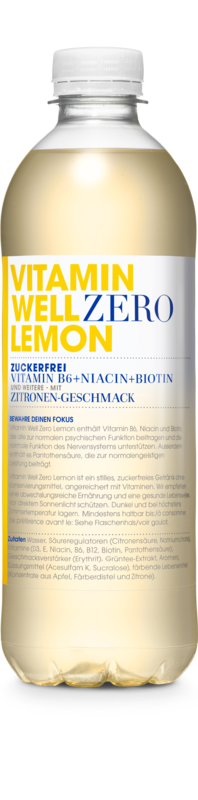 Vitamin Well Zero Lemon