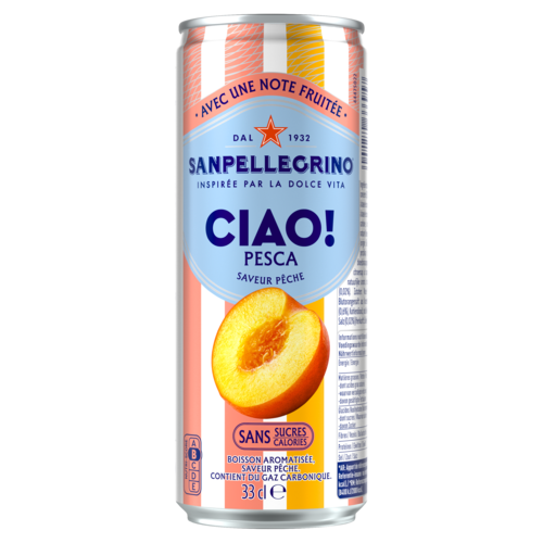 San Pellegrino Ciao Pfirsich Dosen