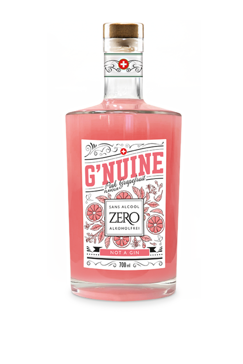 Gin G'nuine Zero Pink Grapefruit alkoholfrei