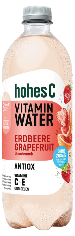 Hohes C Vitamin Water Antiox Erdbeere Himbeere