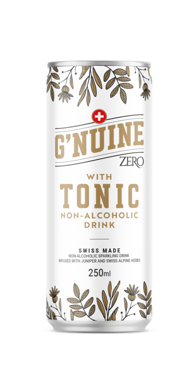 Gin G'nuine Zero alkoholfrei mit Tonic