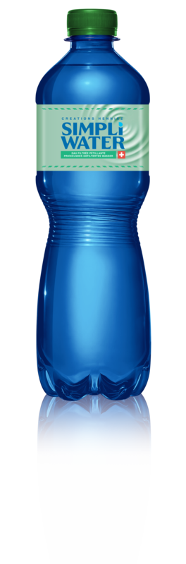 Simpli Water grün mit Kohlensäure