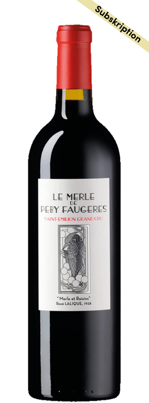 Le Merle de Péby Faugères - EN PRIMEUR (lieferbar 2028)