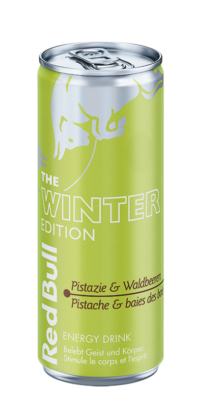 Red Bull Winter Edition Pistazie & Waldbeeren