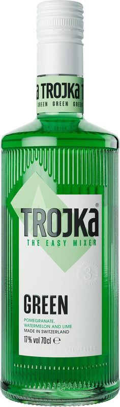 Vodka Likör Trojka Green
