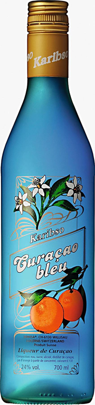 Karibso Curacao bleu Likör