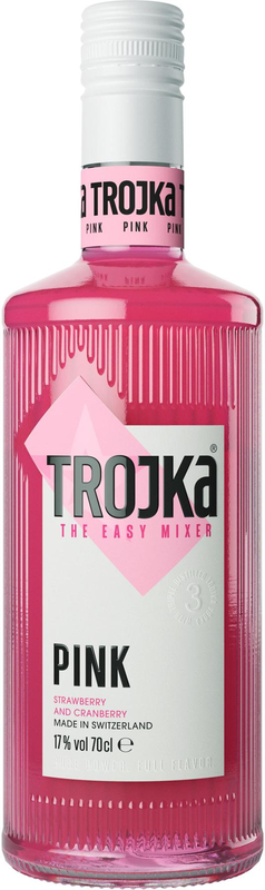 Vodka Likör Trojka Pink