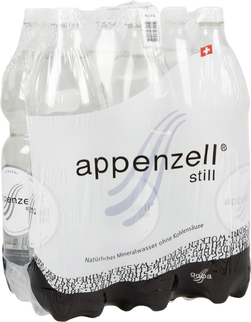 Appenzell Mineral still ohne Kohlensäure